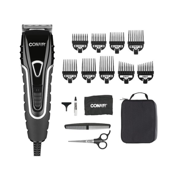 NEW Conair Barber Shop Professional Hair Clippers Cutting Kit Trimmer 20 Piece T - Picture 1 of 14